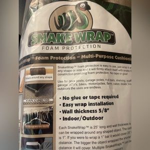 Foam wrap for table legs, sharp edges. 8 pieces 5/8”